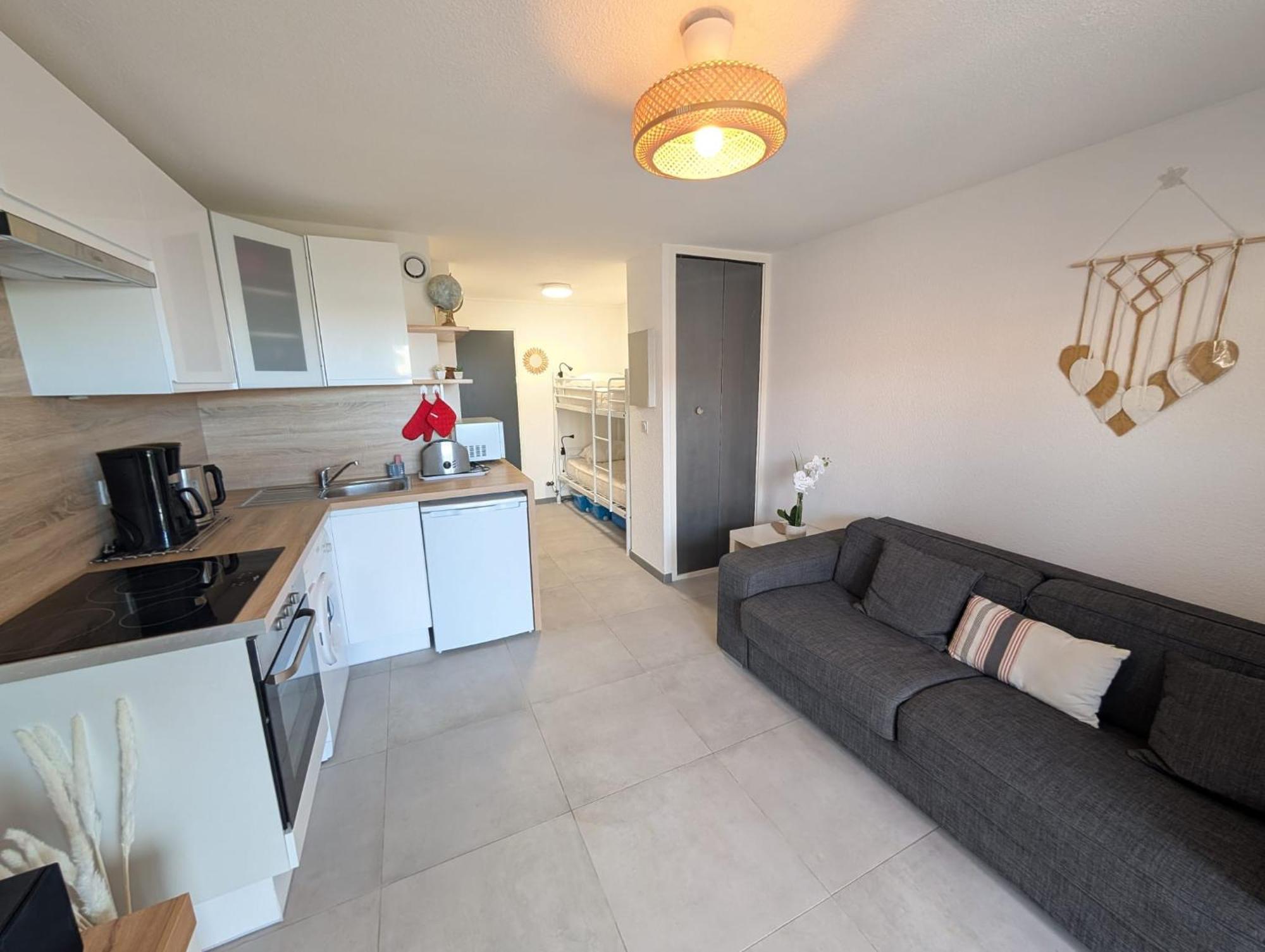 Studio Cabine 4 Personnes Cap D'Adge Agde Luaran gambar